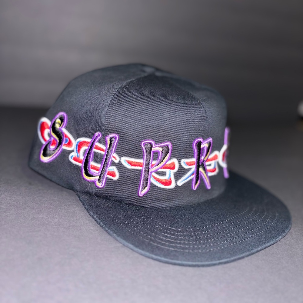 Supreme Aoi Spellout 5-Panel Black